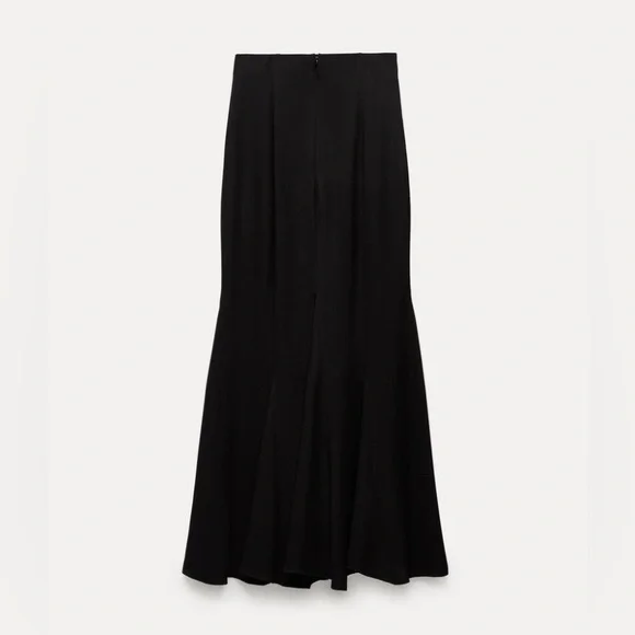 Zara LONG SKIRT ZW COLLECTION. Black. Size S. New with Tags. - Picture 12 of 13
